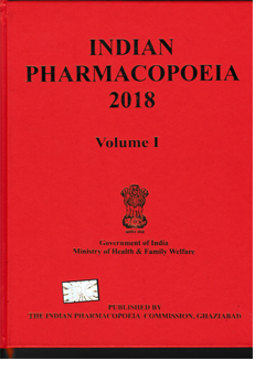 Indian Pharmacopoeia 2018 Indian Pharmacopoeia 2018