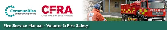 Fire Service Manuals - Volume 3: Fire Safety