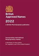 British Approved Names (BAN) 2022 - Front