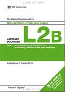 Approved Document L2B - Conservation of fuel and power in existing buildings other than dwellings product image